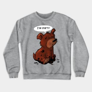 Dirty bear Crewneck Sweatshirt